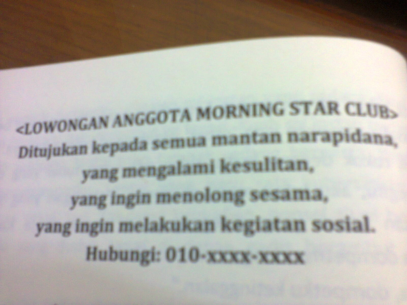Angels Of Morning Star Club Hidup Harus Terus Berjalan Delina Books